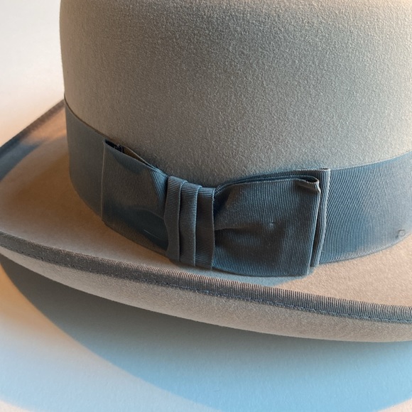 ❗️SALE❗️Dobb’s men’s grey Homburg w/ box - Picture 2 of 10